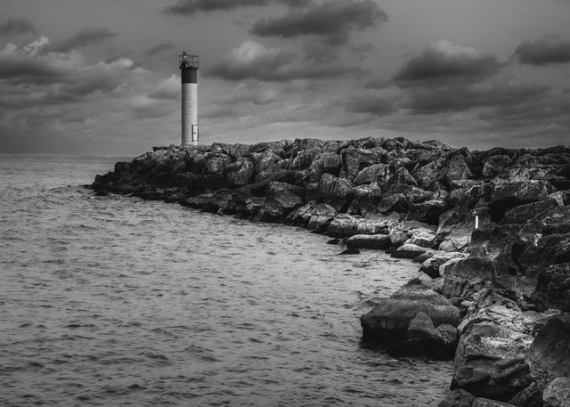 Lighthouse at the pier